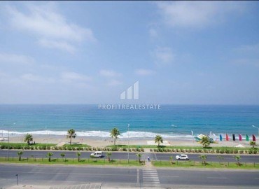 Стильная двухкомнатная квартира, 65м², в фешенебельном комплексе на первой береговой линии в Махмутларе, Алания. ID-18570 фото-11