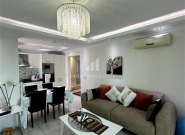 Меблированные двухкомнатные апартаменты, 125м², с видом на горы в Махмутларе, в 400м от моря ID-18572 фото-3