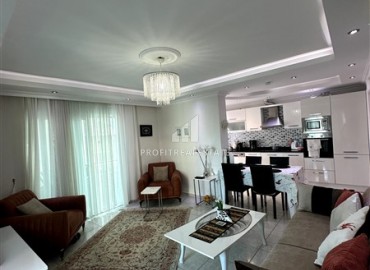 Меблированные двухкомнатные апартаменты, 125м², с видом на горы в Махмутларе, в 400м от моря ID-18572 фото-5