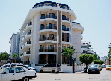 Двухуровневые апартаменты 2+1, 90м², в новой комфортной резиденции в районе Алании - Оба, 350м от моря ID-18575 фото-1