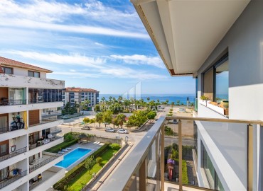 Меблированный пентхаус с тремя спальнями, 185м², в уютной резиденции с инфраструктурой в 100м от моря в Кестеле, Алания ID-18578 фото-6