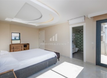 Меблированный пентхаус с тремя спальнями, 185м², в уютной резиденции с инфраструктурой в 100м от моря в Кестеле, Алания ID-18578 фото-12