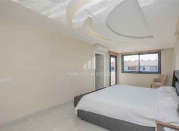 Меблированный пентхаус с тремя спальнями, 185м², в уютной резиденции с инфраструктурой в 100м от моря в Кестеле, Алания ID-18578 фото-13