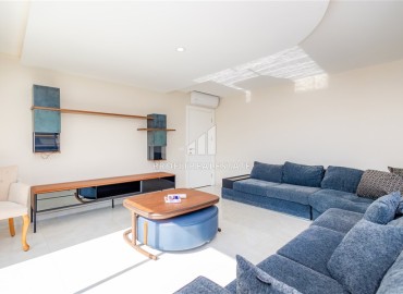 Меблированный пентхаус с тремя спальнями, 185м², в уютной резиденции с инфраструктурой в 100м от моря в Кестеле, Алания ID-18578 фото-17