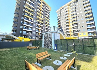 Элегантная квартира с двумя спальнями, 72м², в комплексе премиум класса в 200м от моря в Махмутларе, Алания ID-18581 фото-1