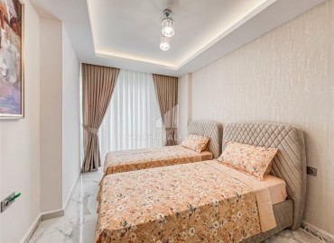 Элегантная квартира с двумя спальнями, 72м², в комплексе премиум класса в 200м от моря в Махмутларе, Алания ID-18581 фото-12