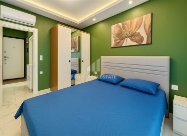 Уютная меблированная двухкомнатная квартира 43м², в новом комплексе с инфраструктурой, в центре Аланьи ID-15067 фото-10