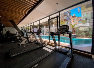 Уютная меблированная двухкомнатная квартира 43м², в новом комплексе с инфраструктурой, в центре Аланьи ID-15067 фото-12