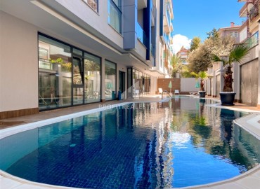 Уютная меблированная двухкомнатная квартира 43м², в новом комплексе с инфраструктурой, в центре Аланьи ID-15067 фото-15