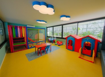 Симпатичные апартаменты с одной спальней, 55м², в комфортабельной резиденции в районе Алании - Оба, 350м от моря ID-18595 фото-20