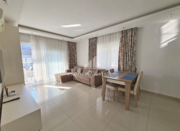 Меблированные апартаменты 1+1, 63м², с видом на горы в самом сердце Алании в резиденции с инфраструктурой ID-18597 фото-2