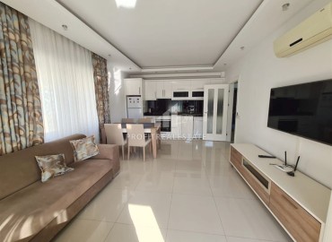 Меблированные апартаменты 1+1, 63м², с видом на горы в самом сердце Алании в резиденции с инфраструктурой ID-18597 фото-6