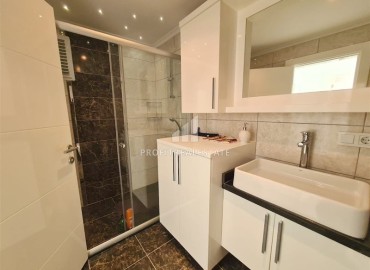 Меблированные апартаменты 1+1, 63м², с видом на горы в самом сердце Алании в резиденции с инфраструктурой ID-18597 фото-9