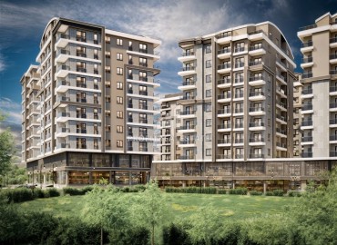 Квартиры разных планировок 48-150м², офисы 46-199м² и магазины в масштабной инвестиционном проекте в районе Анталии Муратпаша ID-18598 фото-2