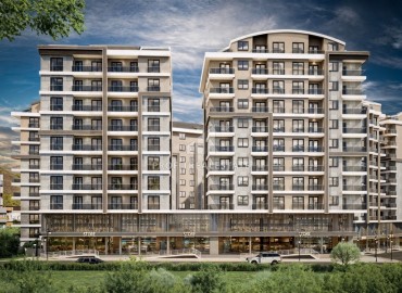 Квартиры разных планировок 48-150м², офисы 46-199м² и магазины в масштабной инвестиционном проекте в районе Анталии Муратпаша ID-18598 фото-3