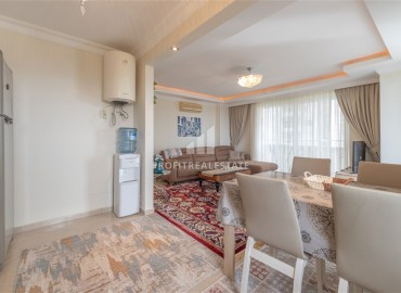 Элегантная видовая трехкомнатная квартира, 120м², в резиденции с бассейном в районе Махмутлар, Алания ID-18602 фото-8