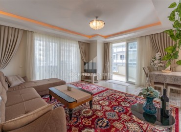 Элегантная видовая трехкомнатная квартира, 120м², в резиденции с бассейном в районе Махмутлар, Алания ID-18602 фото-9