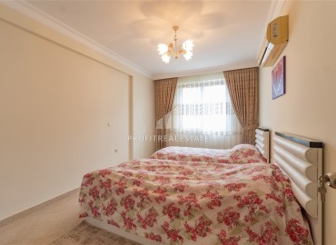 Элегантная видовая трехкомнатная квартира, 120м², в резиденции с бассейном в районе Махмутлар, Алания ID-18602 фото-12