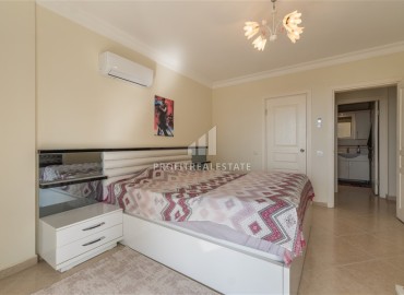 Элегантная видовая трехкомнатная квартира, 120м², в резиденции с бассейном в районе Махмутлар, Алания ID-18602 фото-15