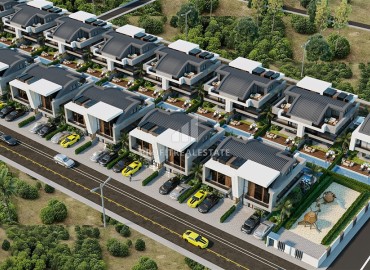 Эксклюзивные виллы 4+1, 220м² на начальном этапе строительства в элитном районе Анталии Белек под гражданство ID-18603 фото-3