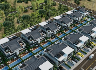 Эксклюзивные виллы 4+1, 220м² на начальном этапе строительства в элитном районе Анталии Белек под гражданство ID-18603 фото-4