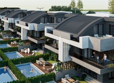 Эксклюзивные виллы 4+1, 220м² на начальном этапе строительства в элитном районе Анталии Белек под гражданство ID-18603 фото-10