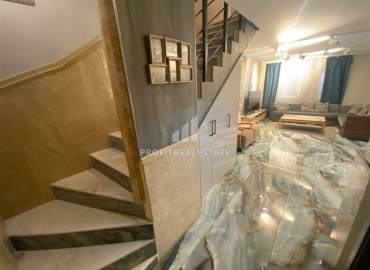 Трехэтажная вилла 4+1, 200м², с ремонтом и дизайнерским интерьером в комплексе с инфраструктурой в районе Алании Конаклы ID-18604 фото-10