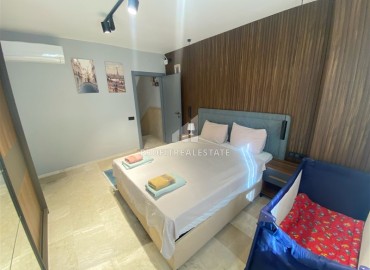 Трехэтажная вилла 4+1, 200м², с ремонтом и дизайнерским интерьером в комплексе с инфраструктурой в районе Алании Конаклы ID-18604 фото-12