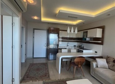 Фешенебельная видовая квартира 1+1, 65м², в элитном комплексе на первой береговой линии в Махмутларе, Алания ID-18607 фото-4