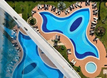 Фешенебельная видовая квартира 1+1, 65м², в элитном комплексе на первой береговой линии в Махмутларе, Алания ID-18607 фото-15