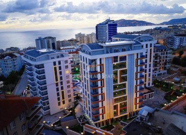 Апартаменты 1+1 с видом на море в самом лучшем комплексе района Тосмур – Nordic Life ID-18608 фото-1