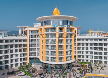 Меблированная квартира с двумя спальнями, 129м², в уникальном элитном комплексе в районе Алании Тюрклер, в 300м от моря ID-18611 фото-16