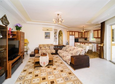 Меблированная двухэтажная вилла с тремя спальнями, 200м², у моря в районе Алании Конаклы под ВНЖ ID-18614 фото-2