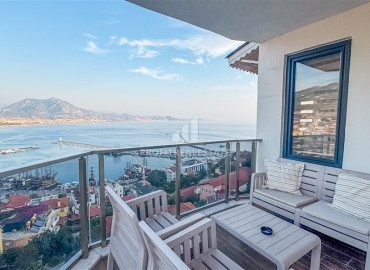 Уютная квартира 3+1 с отдельной кухней, 170м², с потрясающим видом в центре Алании, в Кале, 300м от моря ID-18618 фото-8