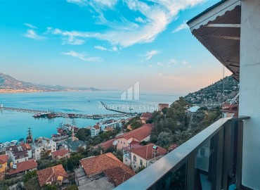 Уютная квартира 3+1 с отдельной кухней, 170м², с потрясающим видом в центре Алании, в Кале, 300м от моря ID-18618 фото-9