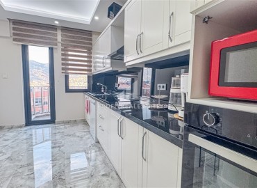 Уютная квартира 3+1 с отдельной кухней, 170м², с потрясающим видом в центре Алании, в Кале, 300м от моря ID-18618 фото-12