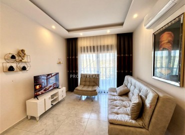 Видовая меблированная квартира с одной спальней, 60м², в комплексе премиум класса в Авсалларе, Авсаллар ID-18622 фото-2