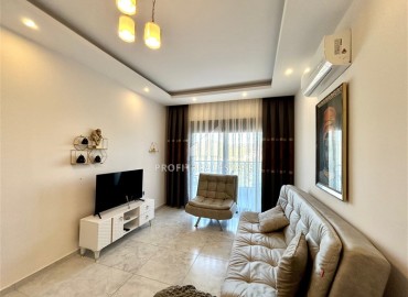 Видовая меблированная квартира с одной спальней, 60м², в комплексе премиум класса в Авсалларе, Авсаллар ID-18622 фото-4