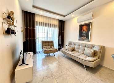 Видовая меблированная квартира с одной спальней, 60м², в комплексе премиум класса в Авсалларе, Авсаллар ID-18622 фото-5