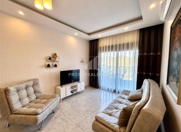 Видовая меблированная квартира с одной спальней, 60м², в комплексе премиум класса в Авсалларе, Авсаллар ID-18622 фото-6