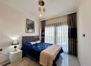 Видовая меблированная квартира с одной спальней, 60м², в комплексе премиум класса в Авсалларе, Авсаллар ID-18622 фото-9