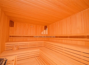 Видовая меблированная квартира с одной спальней, 60м², в комплексе премиум класса в Авсалларе, Авсаллар ID-18622 фото-19