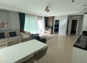 Меблированные апартаменты 1+1, 65м², в элитном комплексе с собственным пляжем в Каргыджаке, Алания ID-18625 фото-2