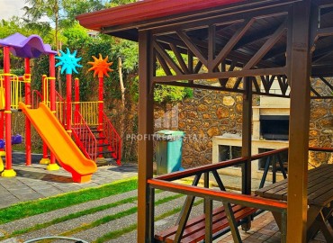 Меблированные апартаменты 1+1, 65м², в элитном комплексе с собственным пляжем в Каргыджаке, Алания ID-18625 фото-17