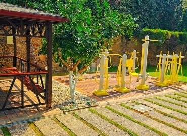 Меблированные апартаменты 1+1, 65м², в элитном комплексе с собственным пляжем в Каргыджаке, Алания ID-18625 фото-19