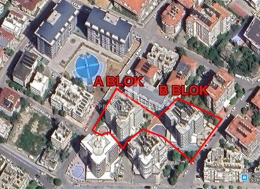 Инвестиционный проект на этапе планирования: квартиры 55-135м², в резиденции в центре Алании, в 580м от пляжа Клеопатры ID-18627 фото-4