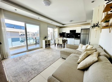 Меблированная двухуровневая квартира 2+1, 165м², в районе Оба, Алания, в комплексе премиум класса под ВНЖ ID-18628 фото-3