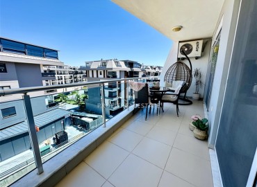 Меблированная двухуровневая квартира 2+1, 165м², в районе Оба, Алания, в комплексе премиум класса под ВНЖ ID-18628 фото-6