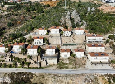 Меблированная вилла с тремя спальнями, 120м², с потрясающими видами в районе Тепе, Алания под ВНЖ ID-18629 фото-1