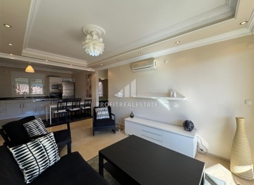 Меблированная вилла с тремя спальнями, 120м², с потрясающими видами в районе Тепе, Алания под ВНЖ ID-18629 фото-3